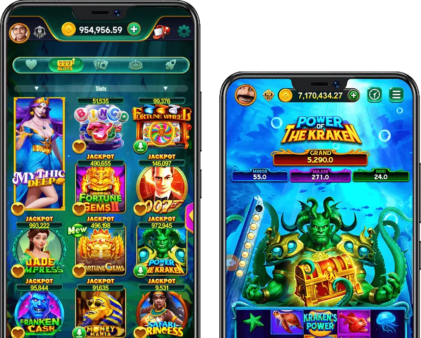 Hình ảnh máy đánh bạc và slot game tại Kingfun